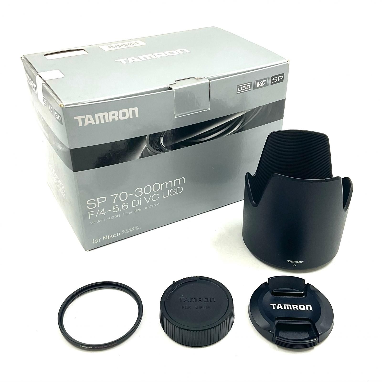 全額返金保証】【最速発送】TAMRON SP 70-300mm F/4-5.6 Di VC USD 