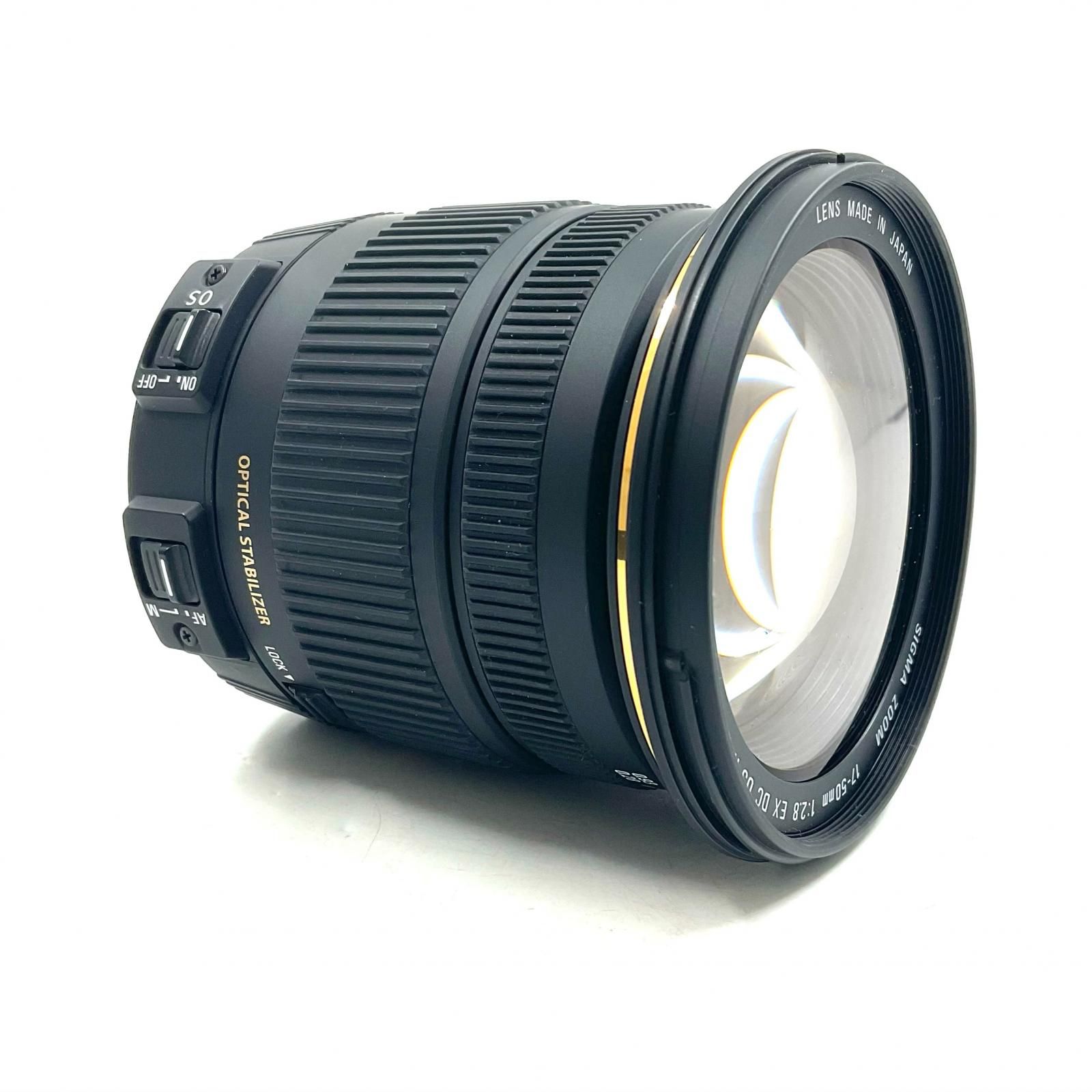全額返金保証】【最速発送】SIGMA 17-50mm F2.8 EX DC OS HSM [ニコン