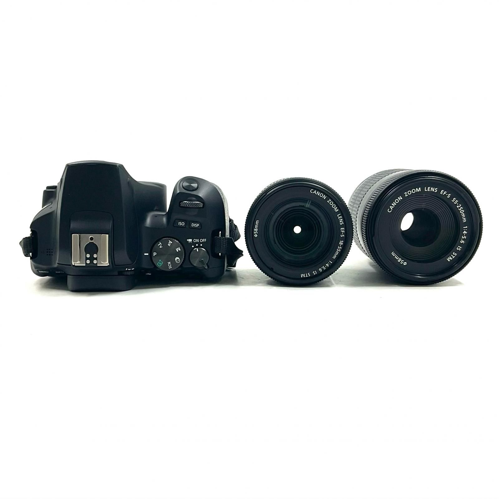 全額返金保証】【最速発送】Canon デジタル一眼 EOS Kiss X10 ダブル