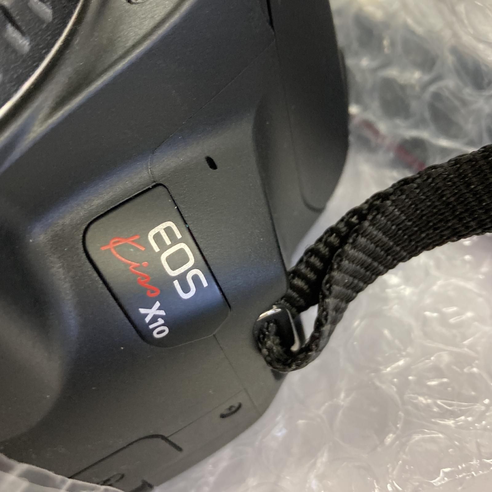 全額返金保証】【最速発送】Canon デジタル一眼 EOS Kiss X10 ダブル