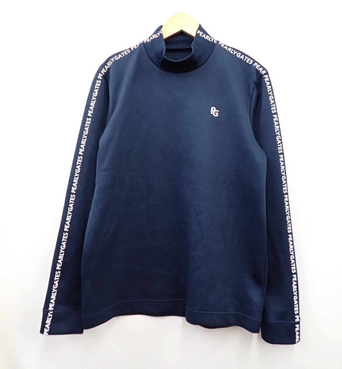 ☆7383☆PEARLY GATES パーリーゲイツ 長袖 ハイネックシャツ