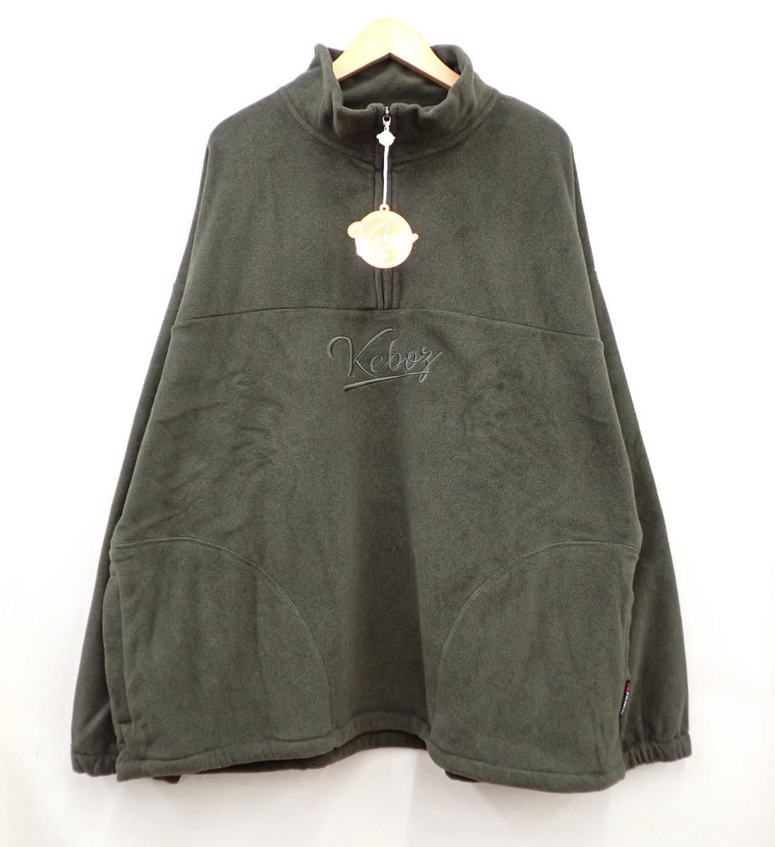 ☆7385☆Keboz ケボズ POLARTEC HALF ZIP PULLOVER ハーフ ジップ