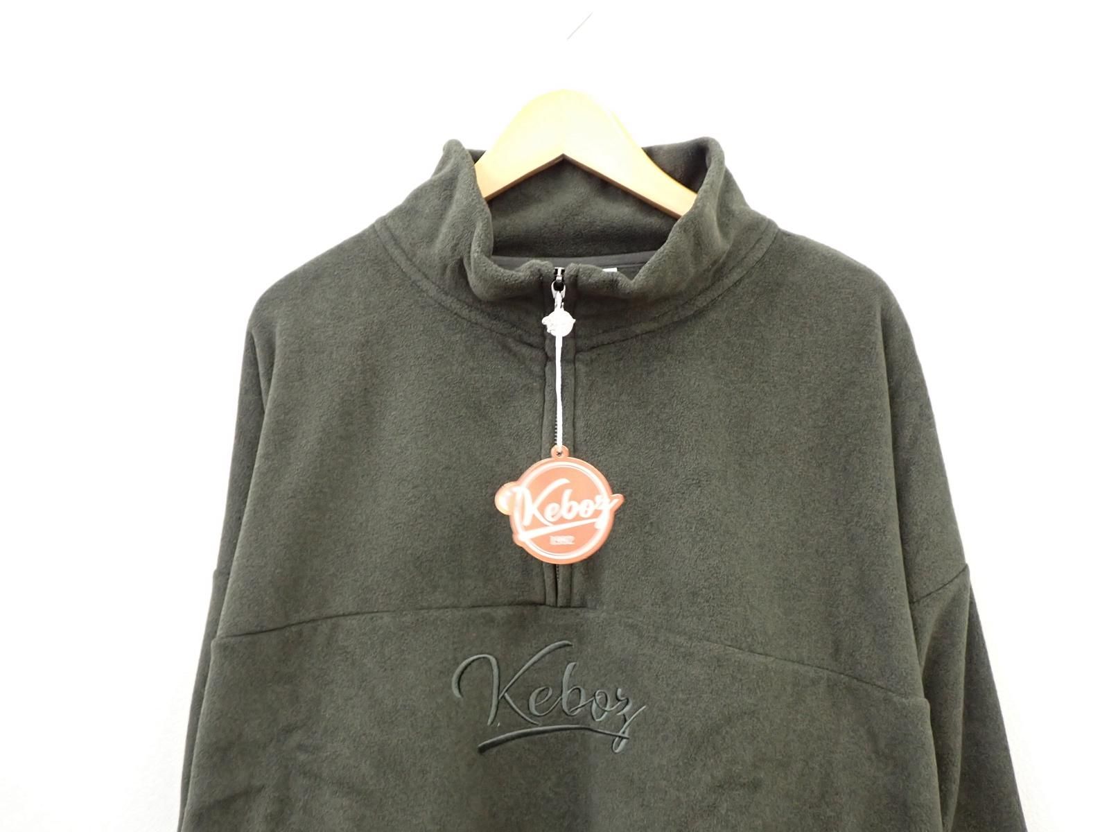 ☆7385☆Keboz ケボズ POLARTEC HALF ZIP PULLOVER ハーフ ジップ