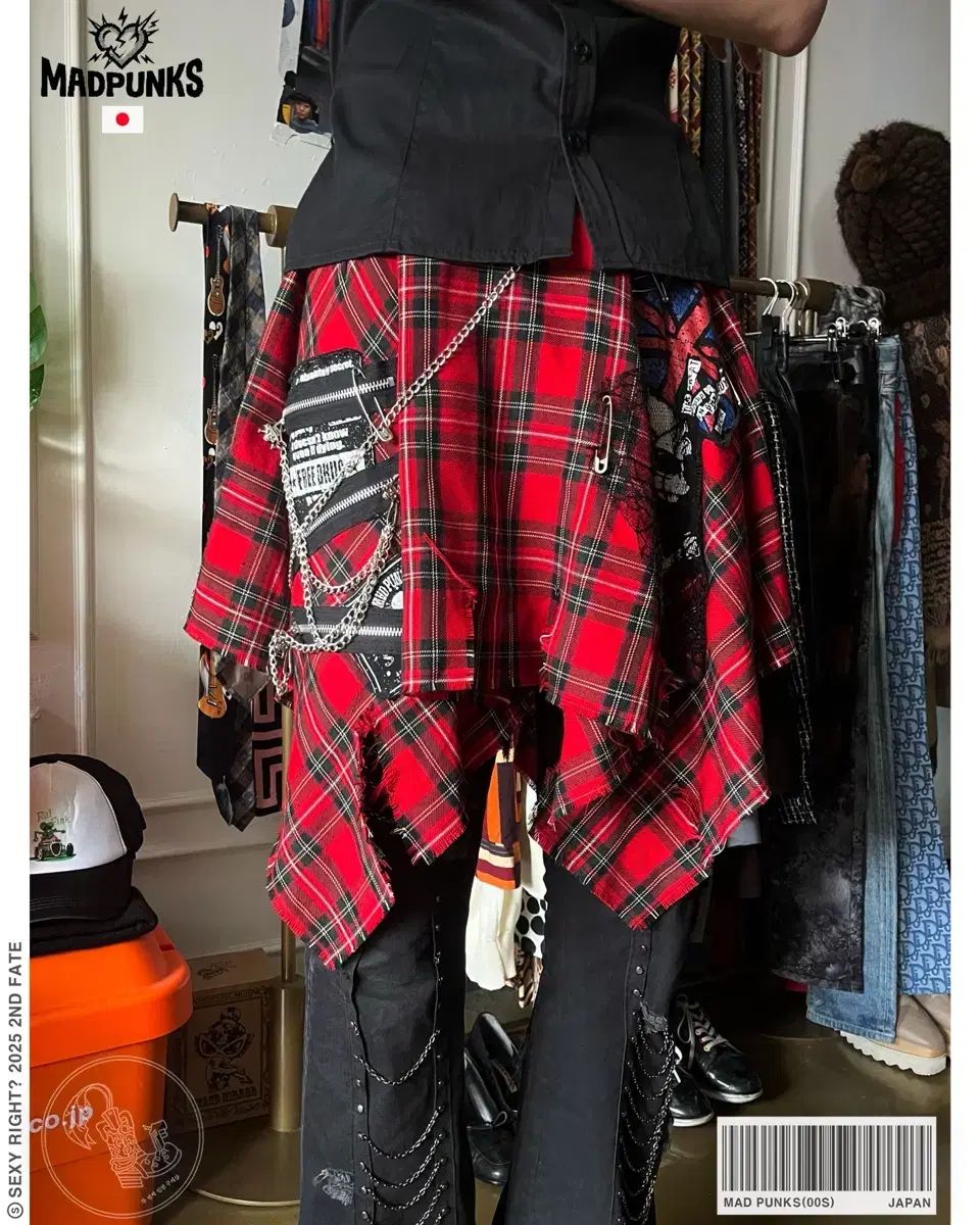 MAD PUNKS スカート Mサイズ マッドパンクス スカート MAD PUNKS スカート Mサイズ MAD PUNKSの