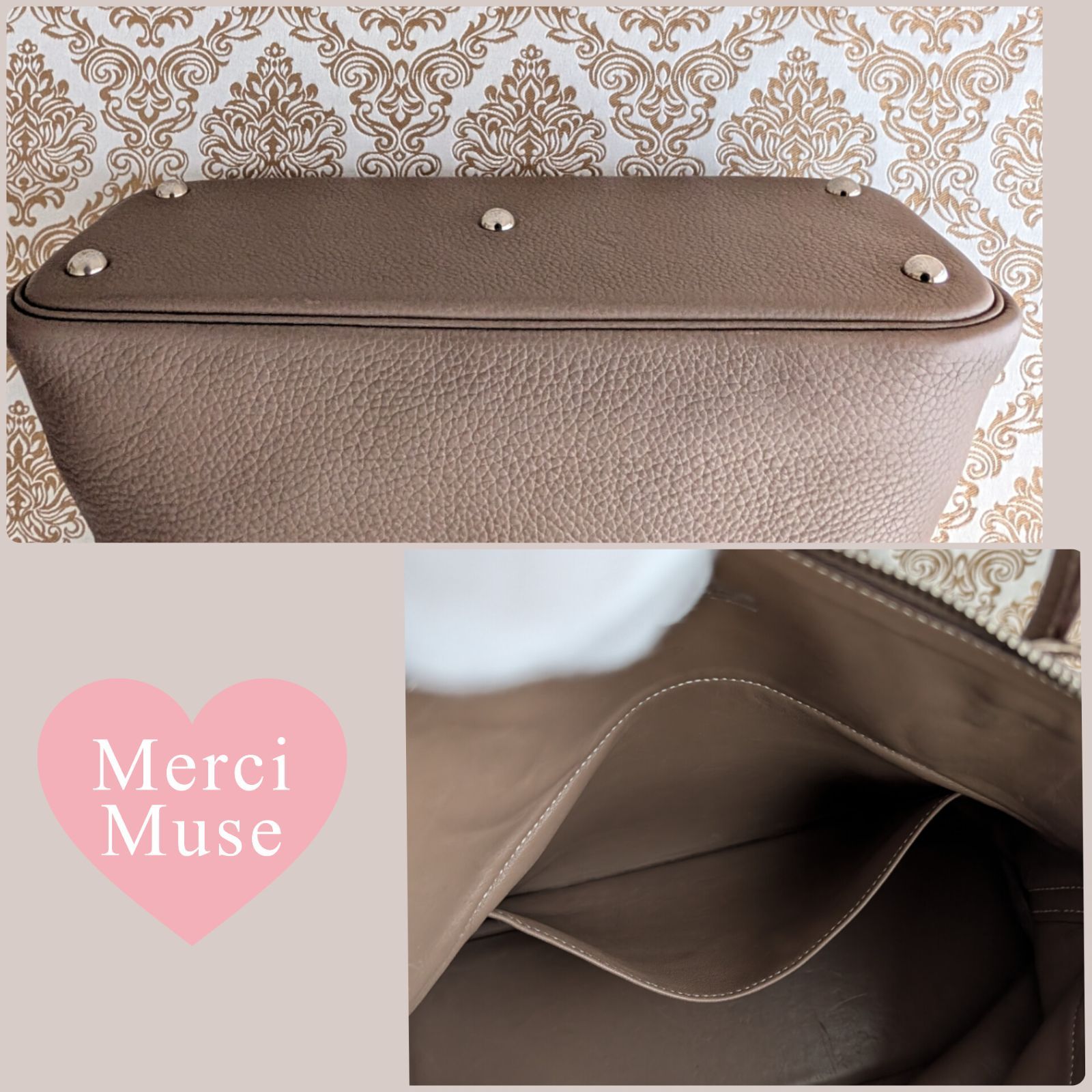 ❤お得なお品❤ボリード31 エトゥープxシルバー金具 エルメス □K刻印 