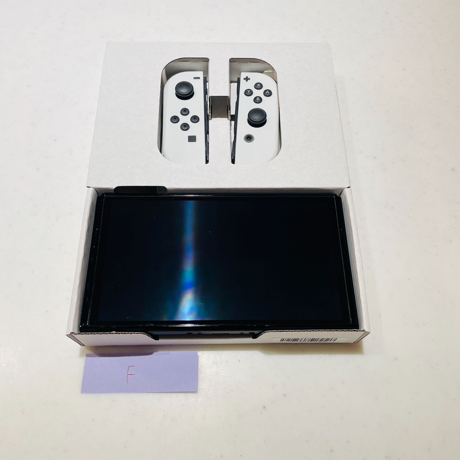 Nintendo Switch（有機ELモデル） ホワイト 付属品完備 - メルカリ