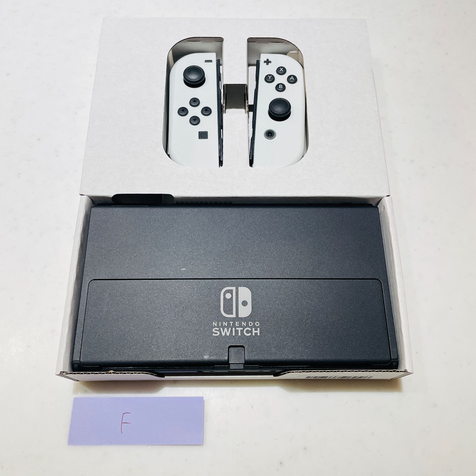 Nintendo Switch（有機ELモデル） ホワイト 付属品完備 - メルカリ
