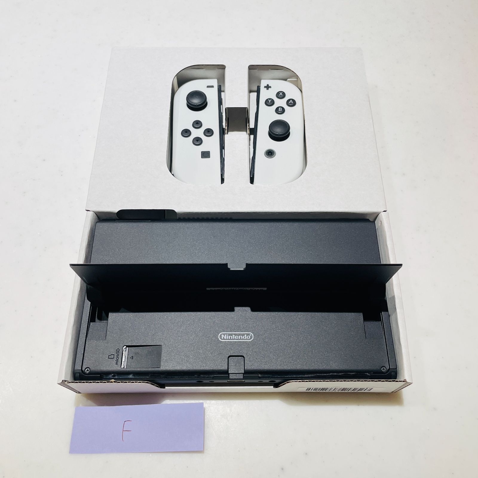 Nintendo Switch（有機ELモデル） ホワイト 付属品完備 - メルカリ