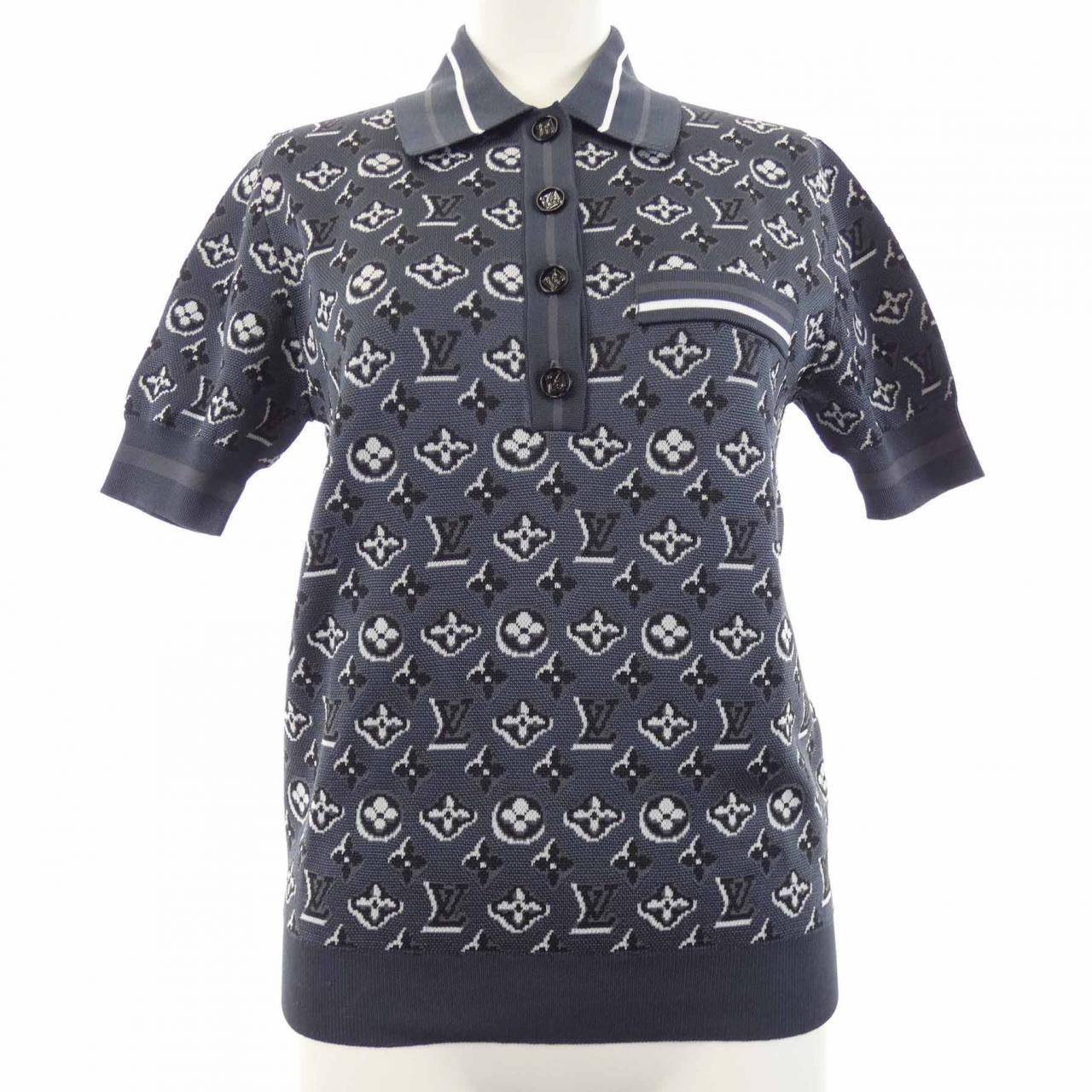 ルイヴィトン LOUIS VUITTON モノグラムシャドウジャカード FJKM09TVP ポロシャツ