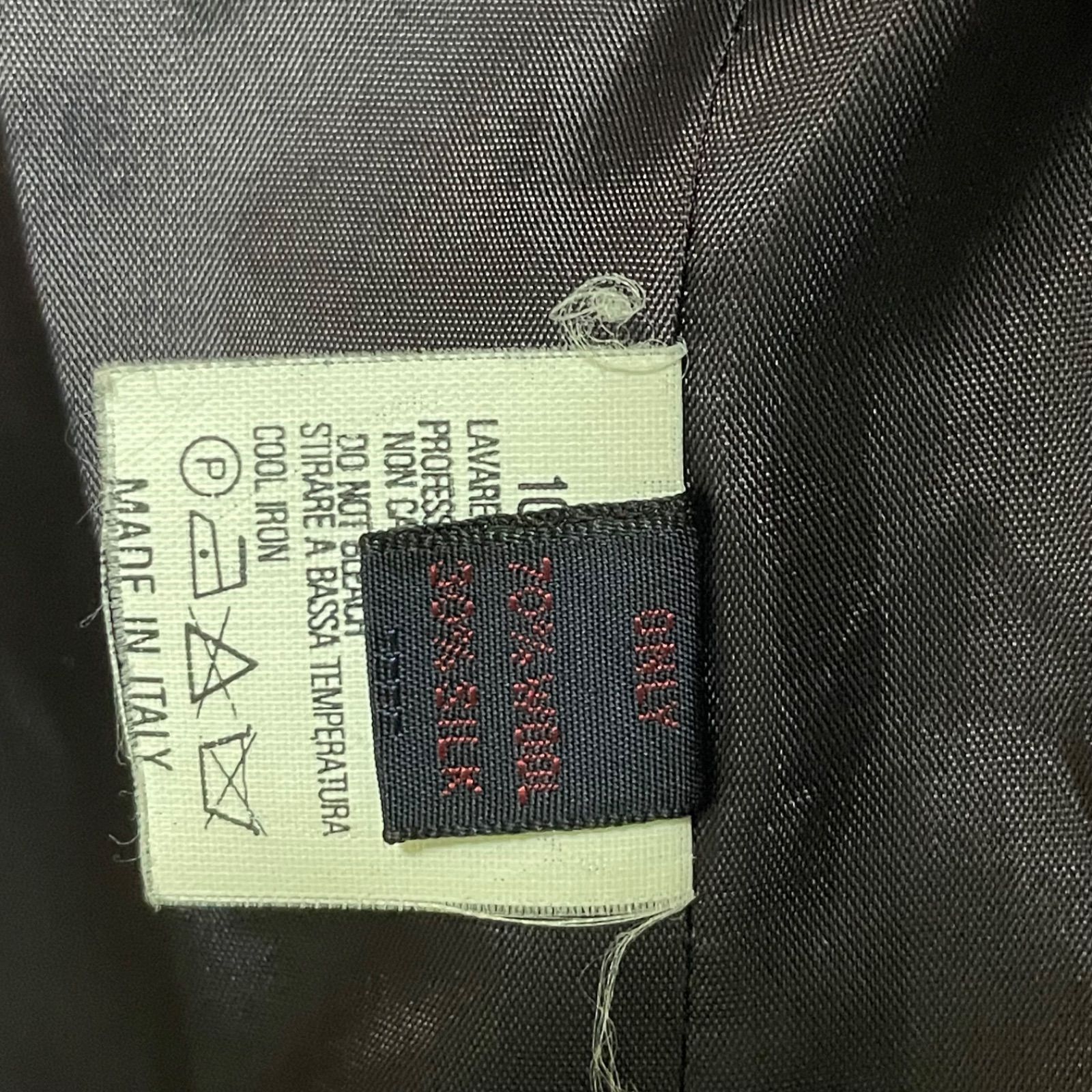 ETRO エトロ ミラノ テーラードジャケット 総柄 ベロア襟 イタリア製