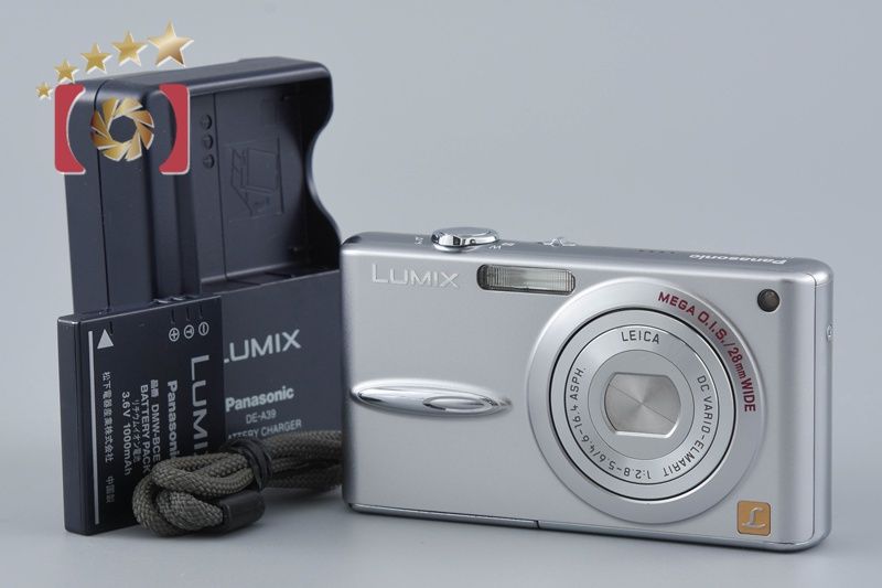 中古】Panasonic パナソニック LUMIX DMC-FX30 プレシャスシルバー