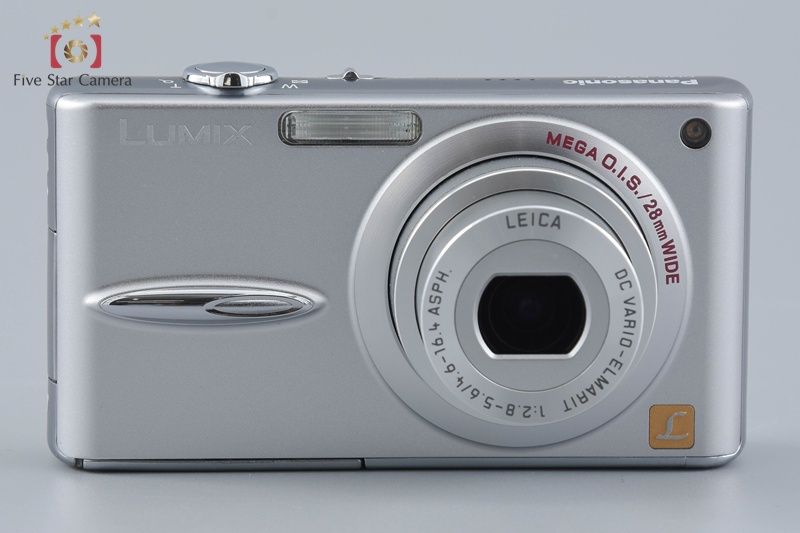 中古】Panasonic パナソニック LUMIX DMC-FX30 プレシャスシルバー