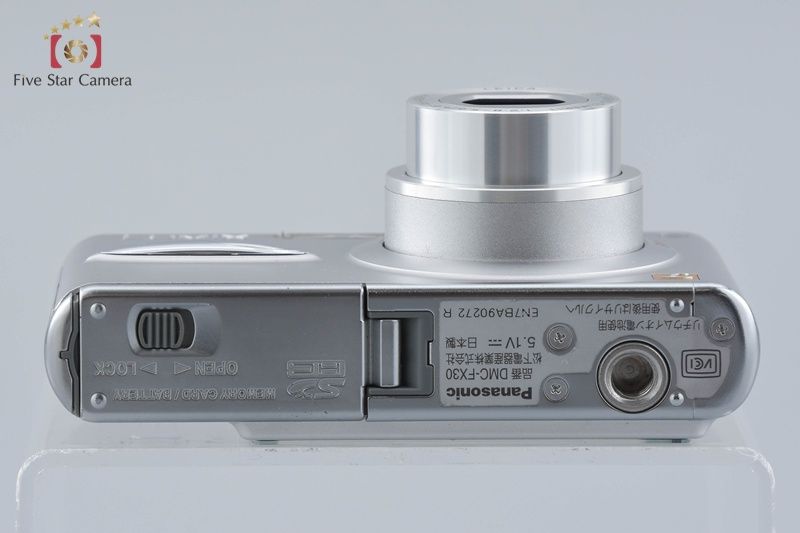 中古】Panasonic パナソニック LUMIX DMC-FX30 プレシャスシルバー