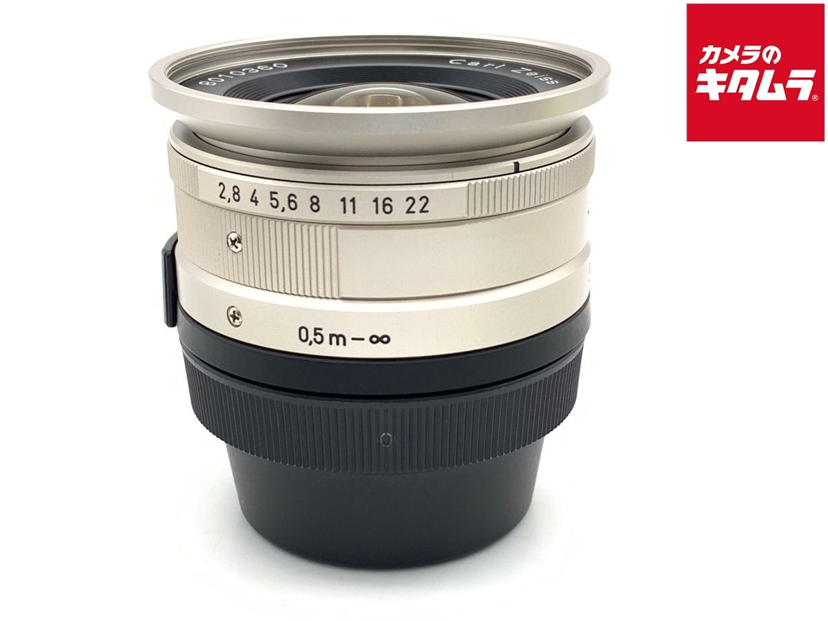 【中古】 【良品】 コンタックス ビオゴン T* G 21/2.8 クローム