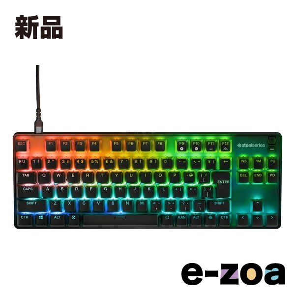 steelseries スティールシリーズ Apex 9 TKL JP ゲーミングキーボード テンキーレス日本語版 64852J (2553830)