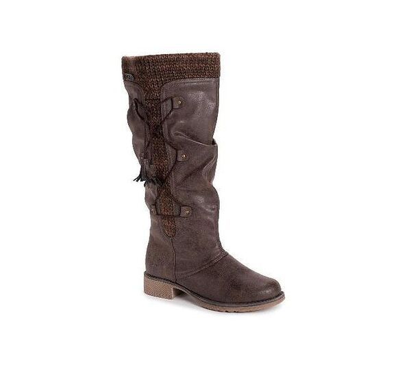 ムクルクス レディース シューズ ブーツ・レインブーツ MUK LUKS Womens Bianca Beverly Boots Brown ブラウン