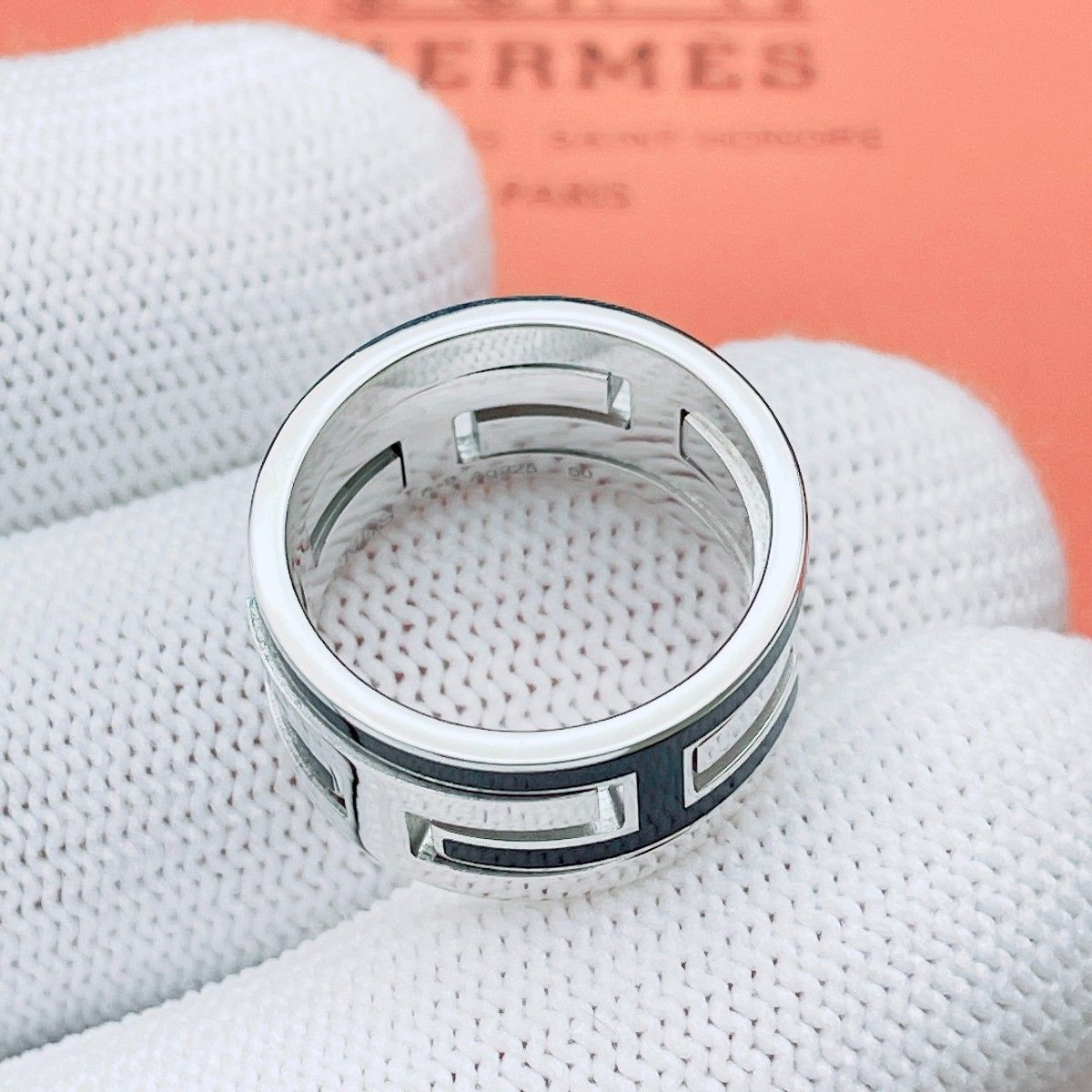 ◇エルメス◇新品仕上済 HERMES ムーブアッシュ ムーヴアッシュ リング