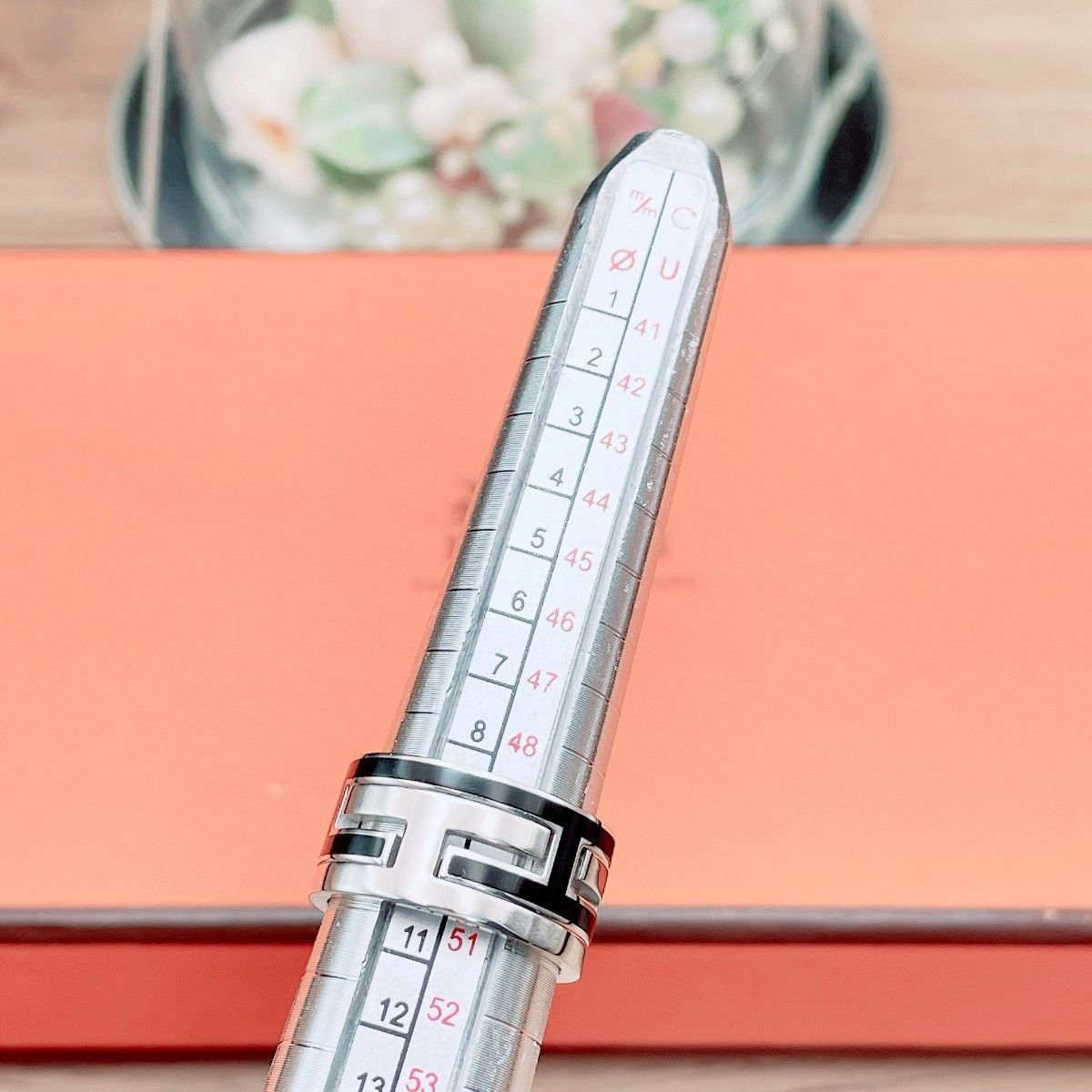 ◇エルメス◇新品仕上済 HERMES ムーブアッシュ ムーヴアッシュ リング