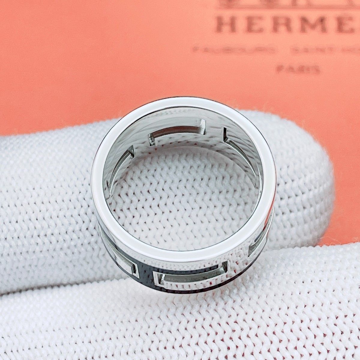 ◇エルメス◇新品仕上済 HERMES ムーブアッシュ ムーヴアッシュ リング