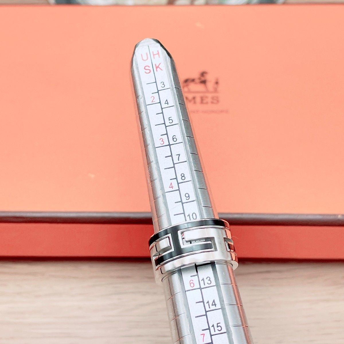 ◇エルメス◇新品仕上済 HERMES ムーブアッシュ ムーヴアッシュ リング
