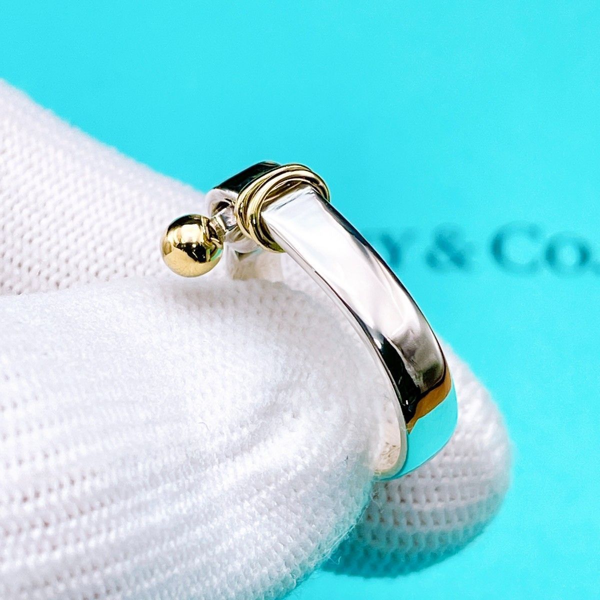 ◇ティファニー◇新品仕上済 Tiffany&Co. フックアンドアイ フック
