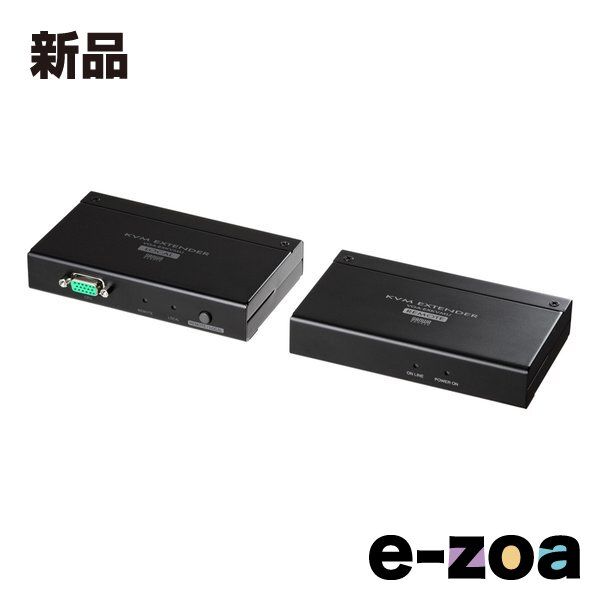 SANWA SUPPLY サンワサプライ KVMエクステンダー USB用・セットモデル VGAEXKVMU (2531091)