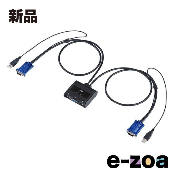 SANWA SUPPLY サンワサプライ パソコン自動切替器 2:1 SWKVM2UUN (2461560)
