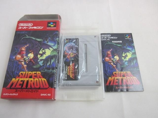 中古品 ゲーム スーパーファミコン ソフト スーパーメトロイド 箱説
