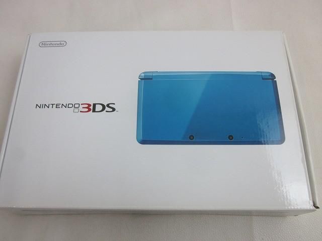 中古品 ゲーム ニンテンドー3DS 本体 CTR-001 ライトブルー 動作品 箱付き