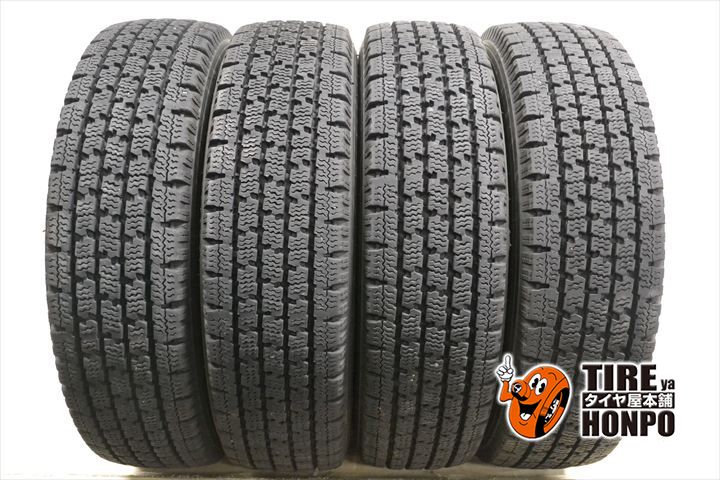 中古スタッドレススチールセット　145/80R12 80/78N 4本 中古 冬用】4本セット 145/80R12 80/78N トーヨー デルベックス935