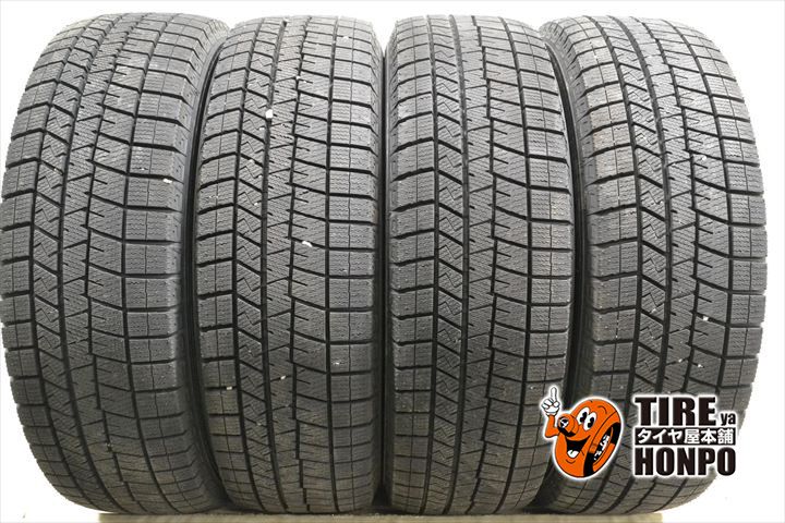 【中古 冬用】4本セット 195/65R16 92Q ダンロップ ウィンターマックスWM03 スタッドレスタイヤ 中古タイヤ
