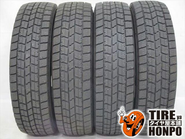 中古 冬用】4本セット 165/70R14 81Q グッドイヤー アイスナビ7