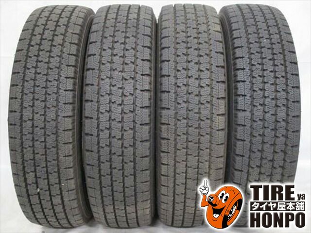 【中古 冬用】4本セット 165/80R13 90/88N トーヨー デルベックス935 スタッドレスタイヤ 中古タイヤ