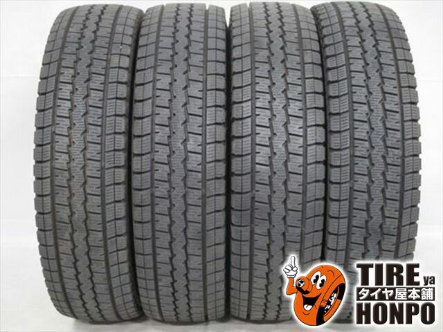 【中古 冬用】4本セット 165R13 6PR ダンロップ ウィンターマックスSV01 スタッドレスタイヤ 中古タイヤ