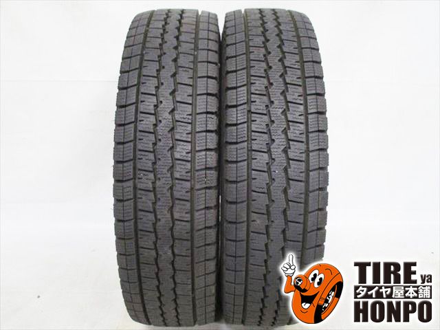 【中古 冬用】2本セット 165R13 8PR ダンロップ ウィンターマックスSV01 スタッドレスタイヤ 中古タイヤ