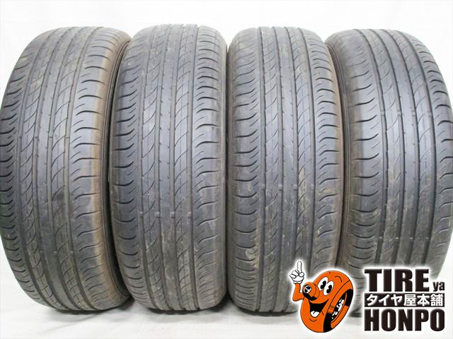 【中古 夏用】4本セット 235/60R18 103H ダンロップ SPスポーツマックス050 サマータイヤ 中古タイヤ