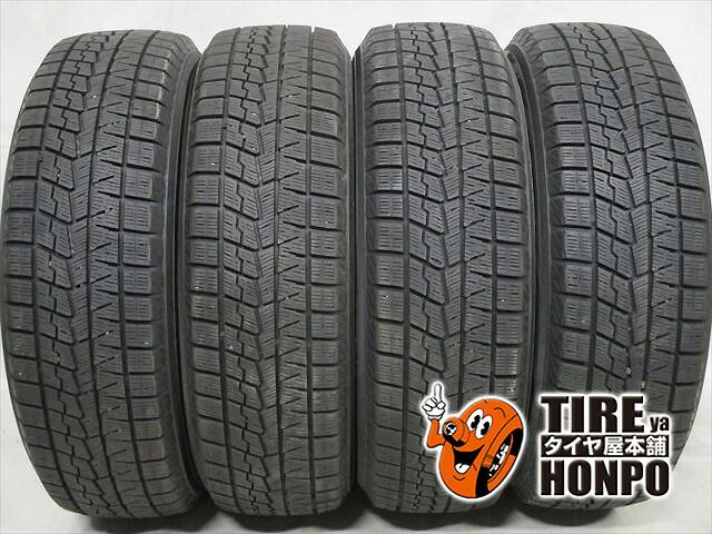 【中古 冬用】4本セット 185/60R16 86Q ヨコハマ アイスガードIG70 スタッドレスタイヤ 中古タイヤ 20,618円