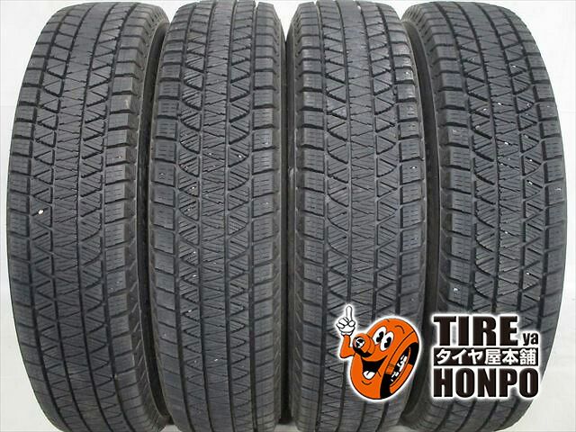 【中古 冬用】4本セット 175/80R16 91Q ブリヂストン ブリザックDM-V3 スタッドレスタイヤ 中古タイヤ