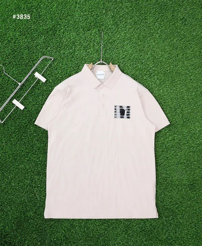 AMAZINGCRE（アメージングクリー）ハイブリッド アコディオ カラ 半袖 Tシャツ