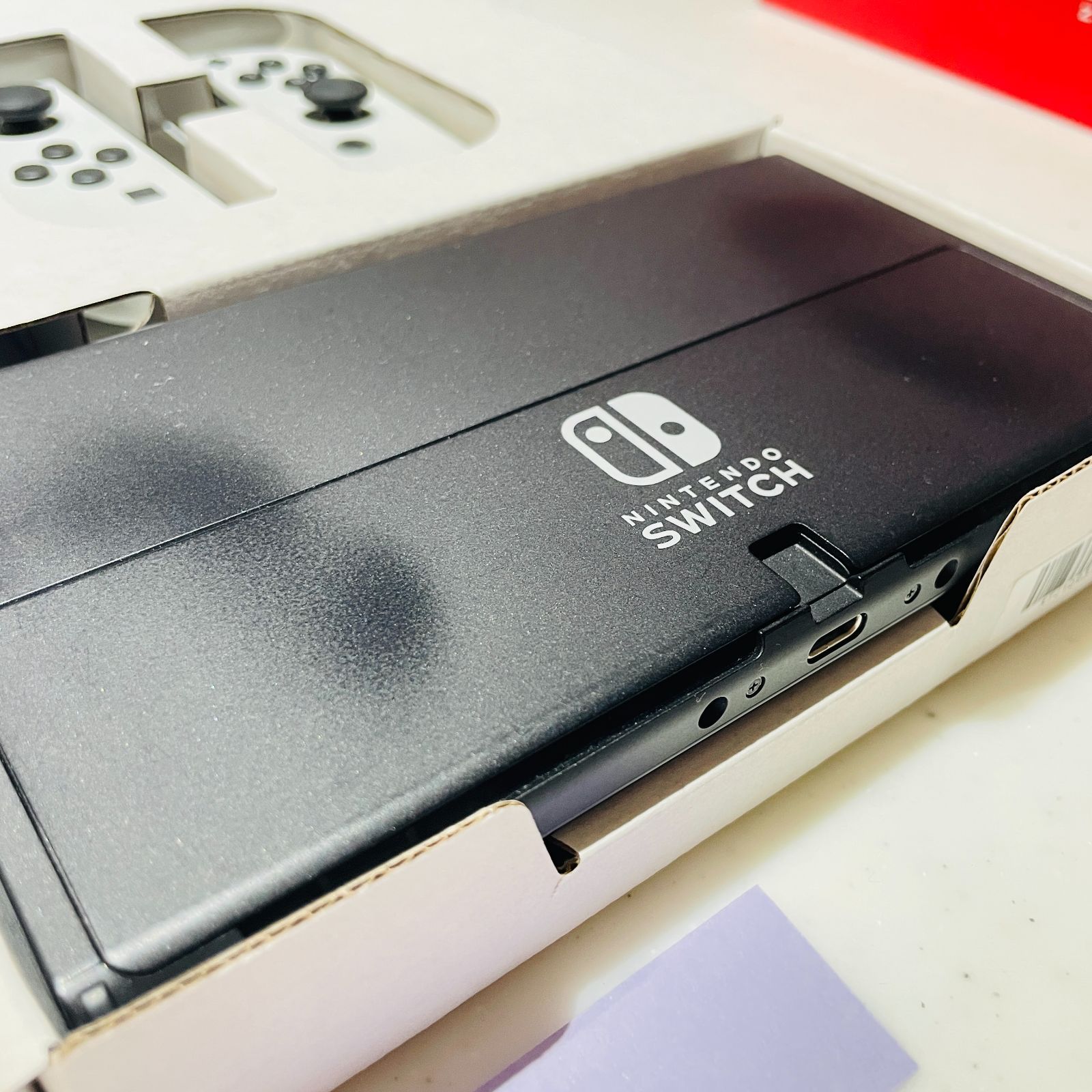 Nintendo Switch（有機ELモデル） ホワイト 動作確認済 付属品 完備