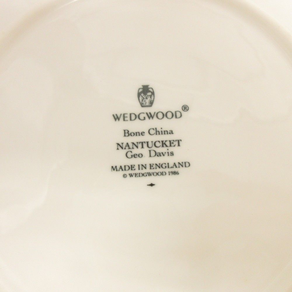 ウェッジウッド WEDGWOOD ナンタケット Nantucket 食器 プレート 平皿