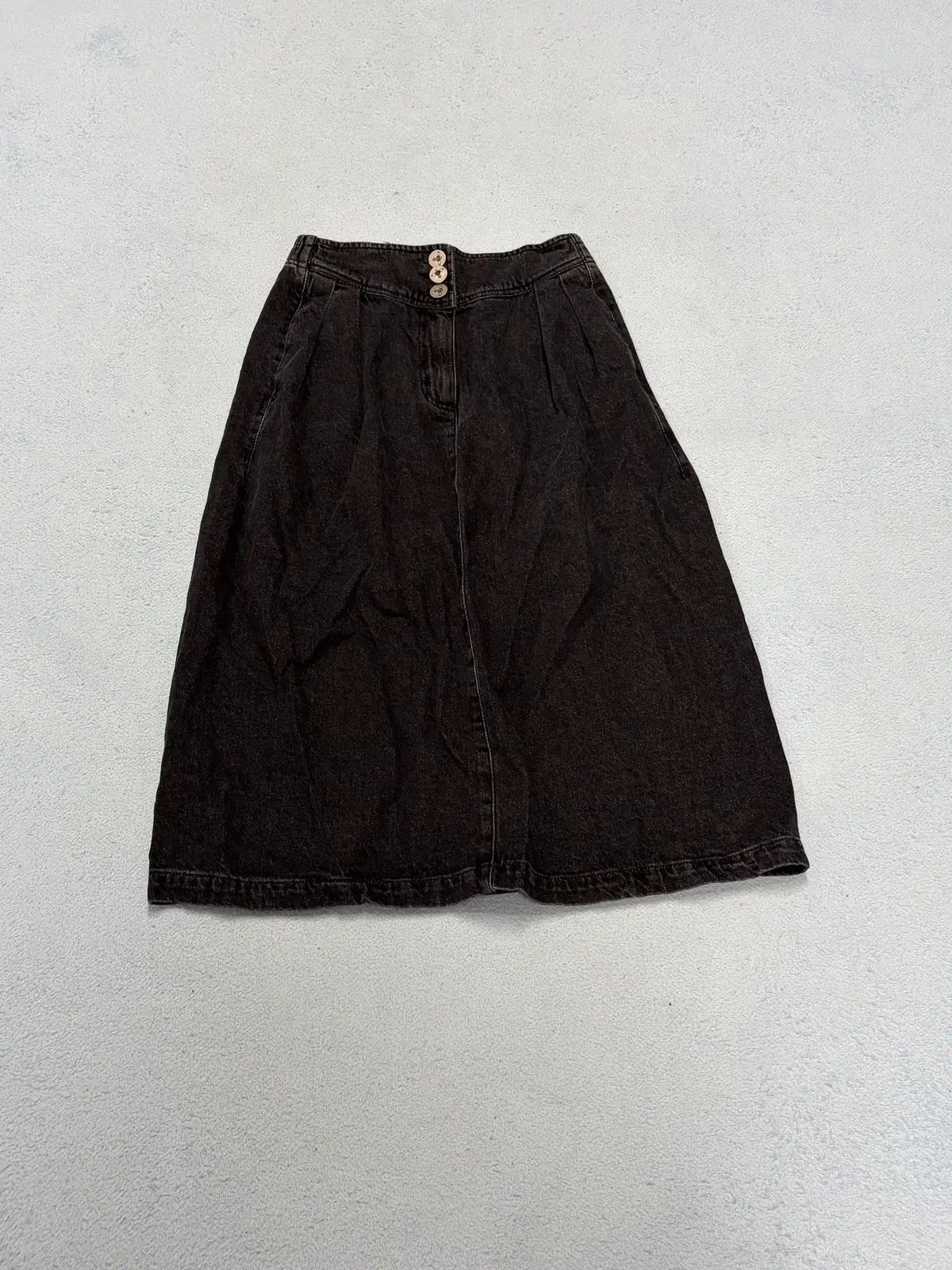 Vivienne Westwood ヴィヴィアン・ウエストウッド レディース ブラック デニム ワイド スカート ミディ丈