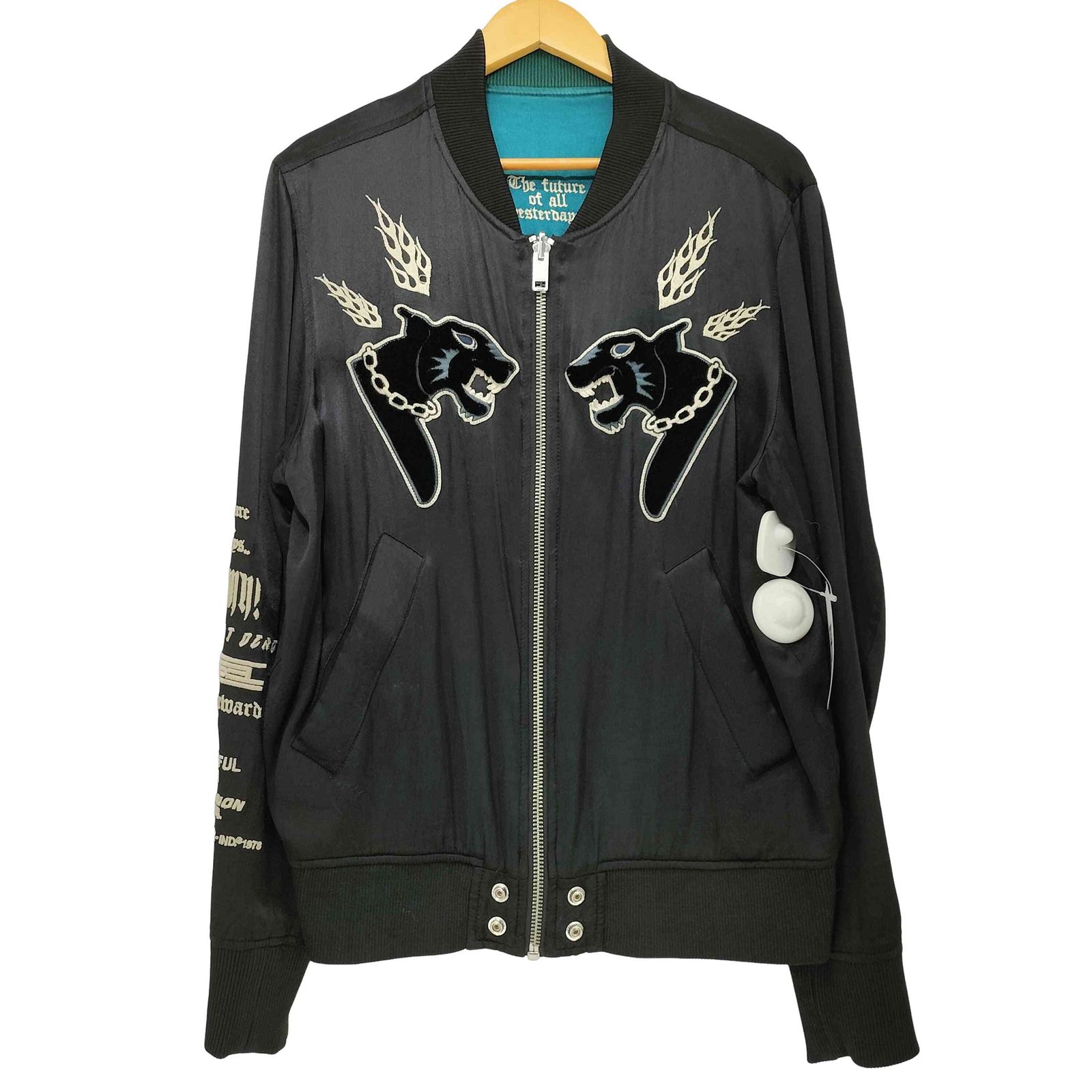 ディーゼル DIESEL J-SMOAK-EMBRO リバーシブル スーベニアジャケット スカジャン メンズ import：M