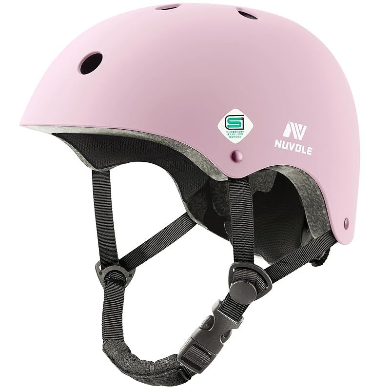 【新品】 【SGマーク】NUVOLE 自転車ヘルメット 子供用 大人用 ヘルメット SG規格 CEマーク CPSC規格 ASTM規格 こどもヘルメット キッズ 自転車用ヘルメット ライナー2セット 取替可 洗濯可 女の子 男の子 レーディズ メンズ 1