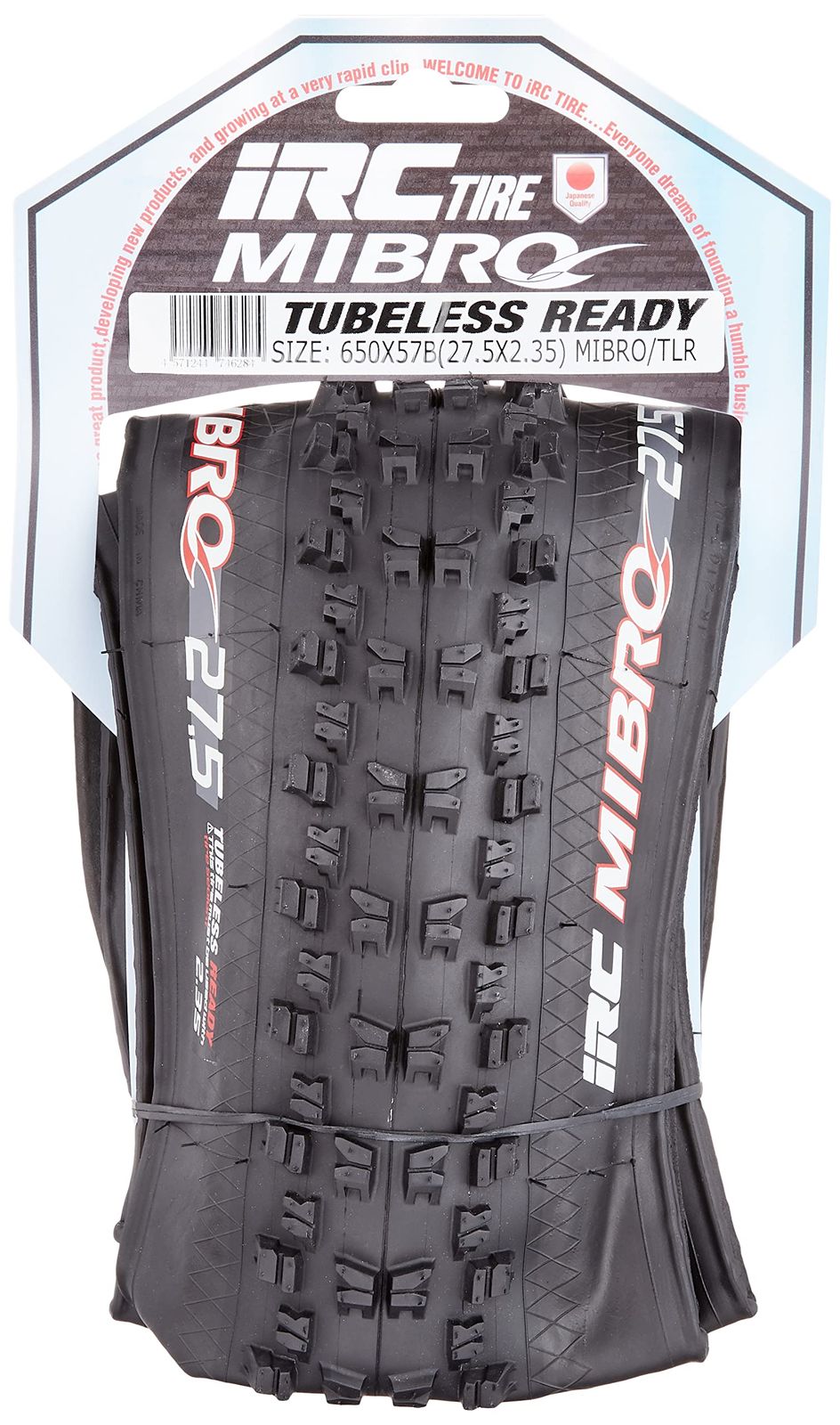 新品 アイアールシータイヤ(IRC tire) 自転車 タイヤ MIBRO [TUBELESS READY] ミブロチューブレスレディ 27.5X2.35 650X57B 18625E 6,176円