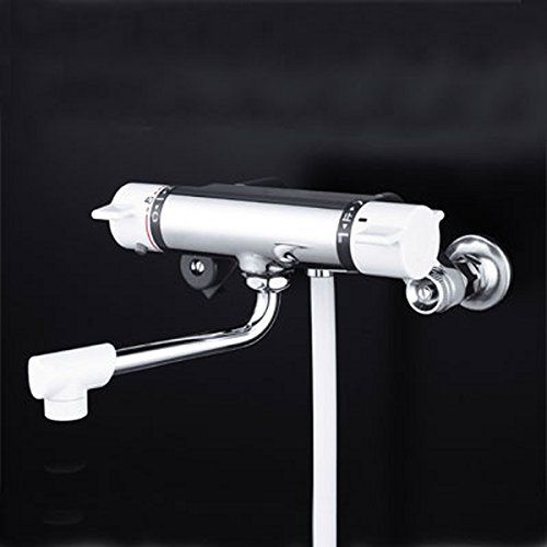 新品 KVK サーモスタット式シャワー混合水栓 楽締めソケット付 KF800HA