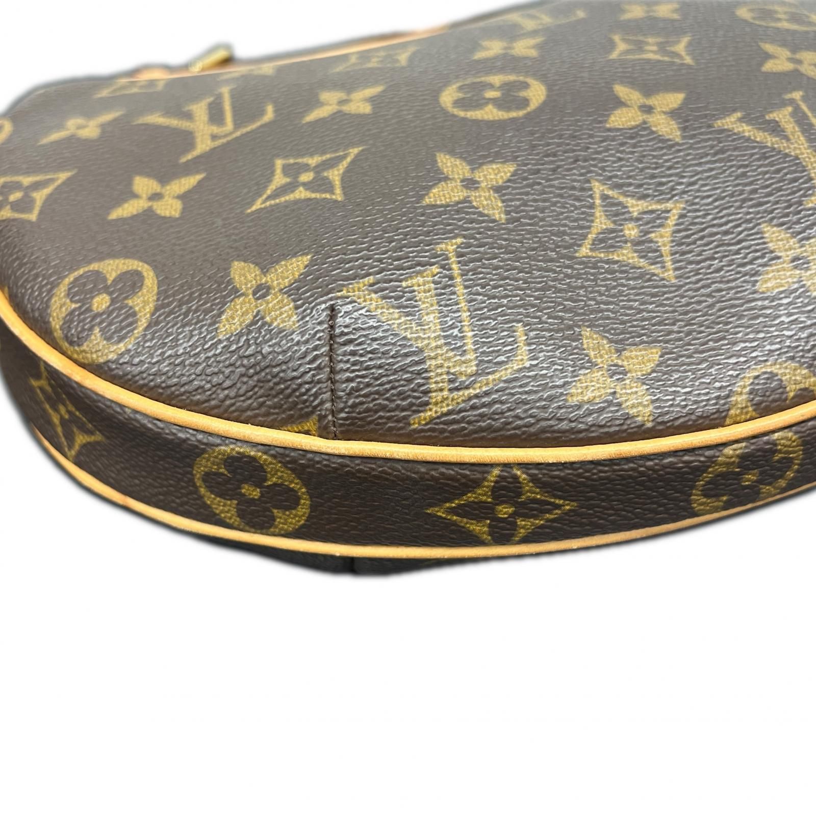 LOUIS VUITTON 美品 ルイヴィトン ポシェット クロワッサン モノグラム 
