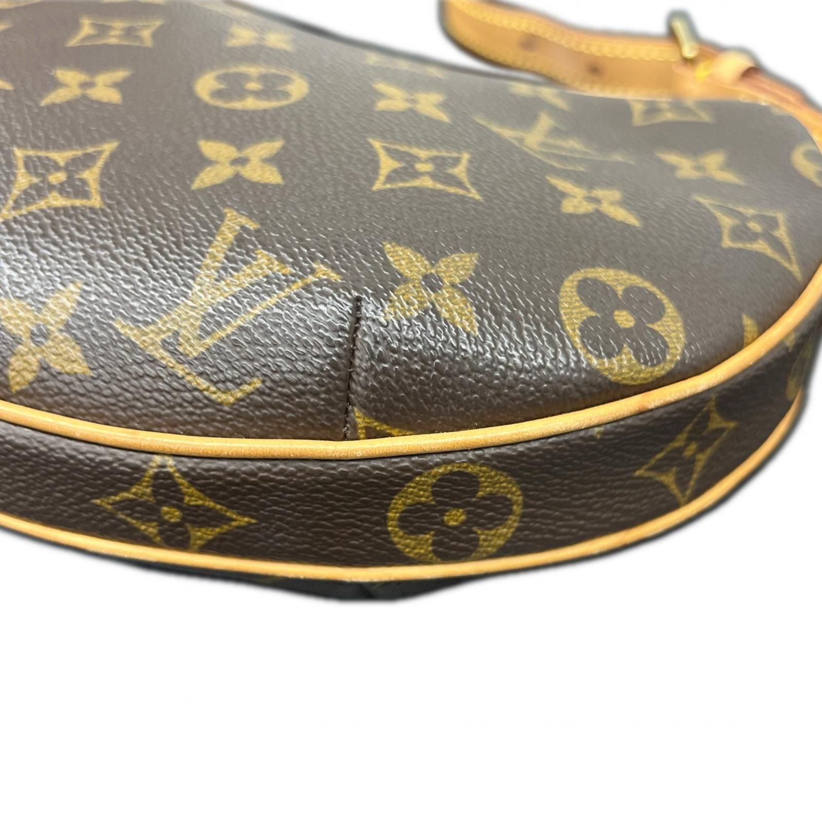 LOUIS VUITTON 美品 ルイヴィトン ポシェット クロワッサン モノグラム 