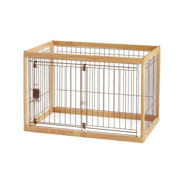 木製ペットサークル 90-60 ナチュラル (ペット住関連用品/ケイジ・サークル)