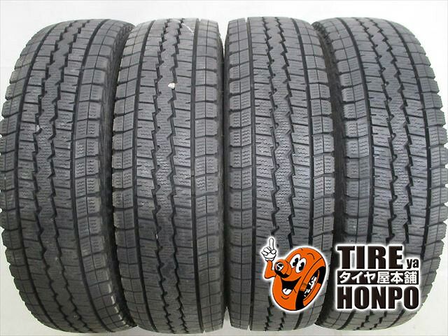 【中古 冬用】4本セット 165R13 8PR ダンロップ ウィンターマックスSV01 スタッドレスタイヤ 中古タイヤ